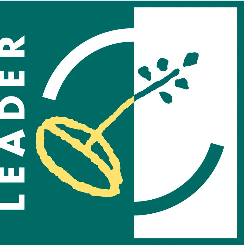Leader-Logo, grün mit gelb